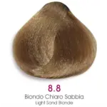 TMT Milano Art Collection Crema Colorante Luminacolor 8.8 Rubio Claro Arena 100ml - 1